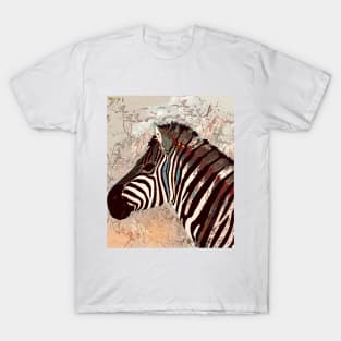 Zebra colourful T-Shirt